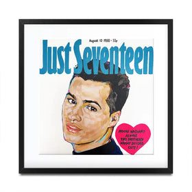 Nathan Moore Just Seventeen Square Framed Art Print Nathan Moore Just Seventeen Square Framed Art Print wall art product Juliet Stockton