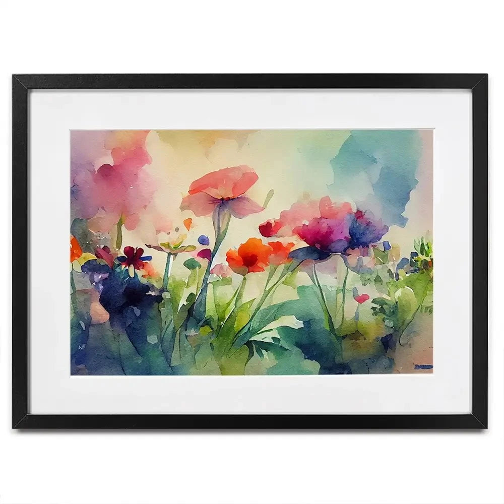 Nature In Watercolour Framed Art Print Nature In Watercolour Framed Art Print | Nature In Watercolour Prints wall art product artisticanarchy / Shutterstock