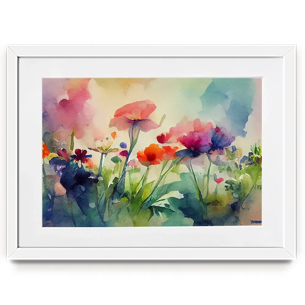 Nature In Watercolour Framed Art Print Nature In Watercolour Framed Art Print | Nature In Watercolour Prints wall art product artisticanarchy / Shutterstock