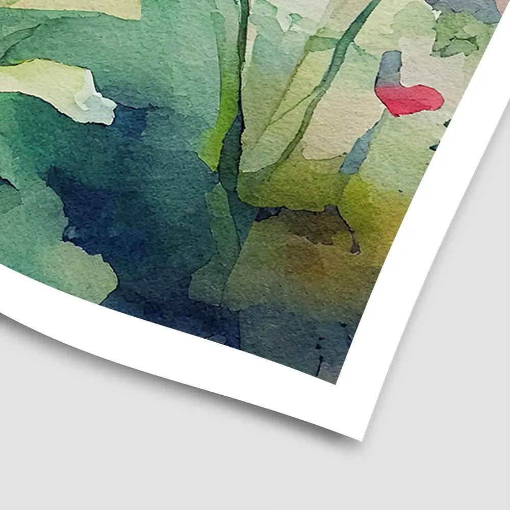 Nature In Watercolour Square Art Print Nature In Watercolour Square Art Print wall art product artisticanarchy / Shutterstock