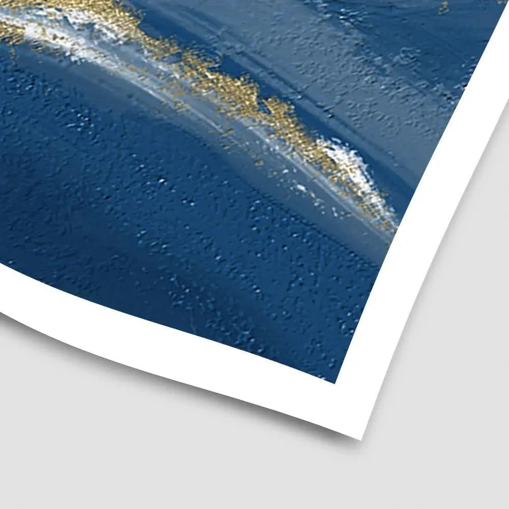 Navy And White Art Print Navy And White Art Print wall art product Muzi pear studio / Shutterstock