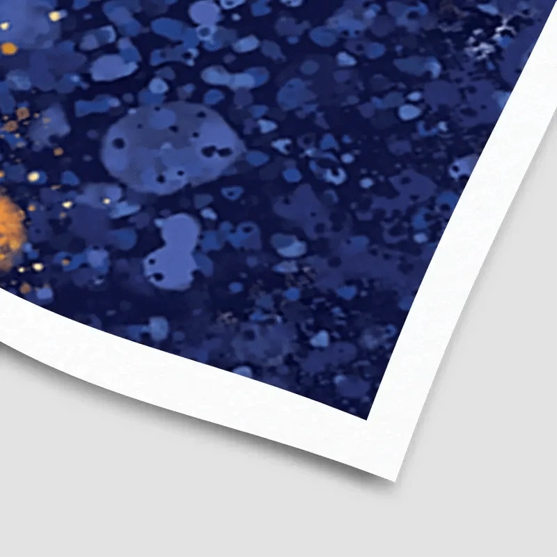 Navy Elephants Splash Art Print Navy Elephants Splash Art Print wall art product D Mosconi