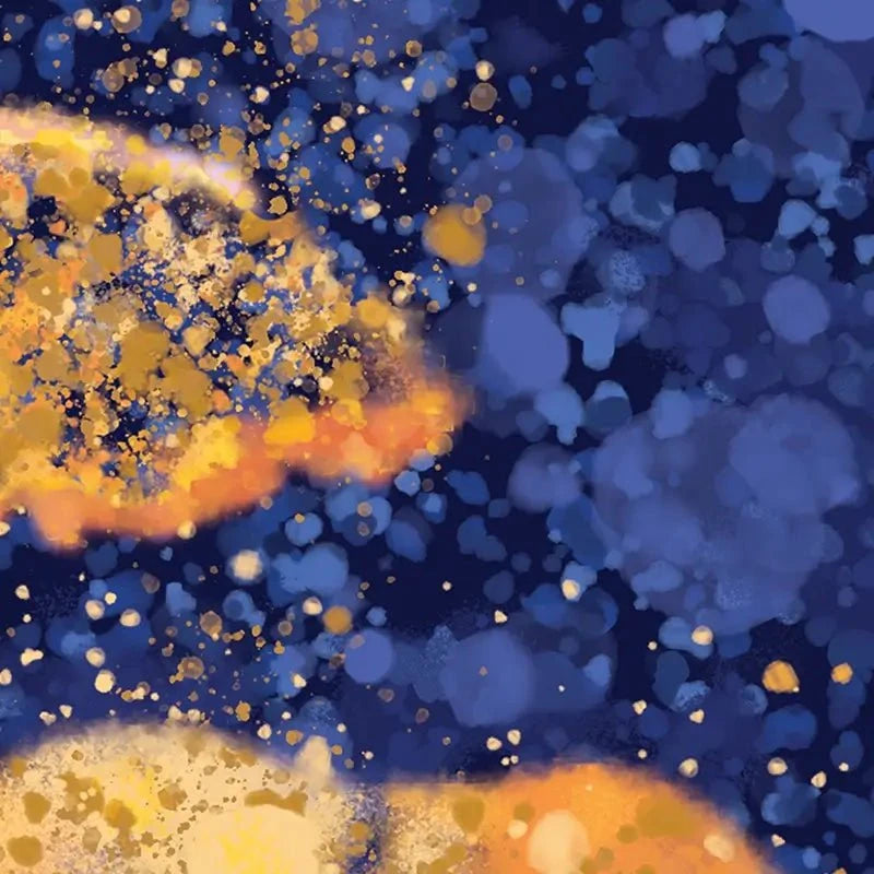 Navy Elephants Splash Framed Art Print Navy Elephants Splash Framed Art Print wall art product D Mosconi