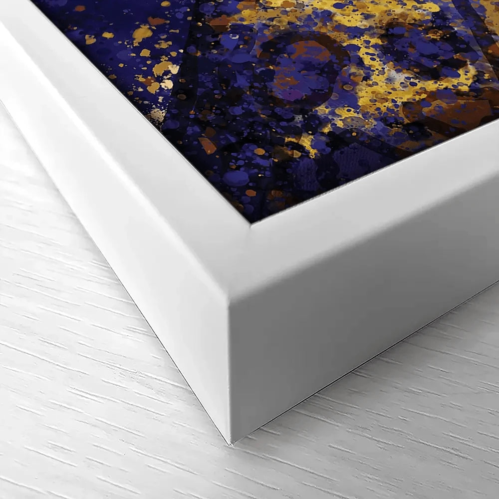 Navy Giraffe Splash Canvas Print Navy Giraffe Splash Canvas Print wall art product D Mosconi