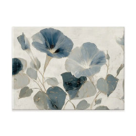 Navy Glory Vine Canvas Print Navy Glory Vine Canvas Print wall art product Chromatic Storm Studio