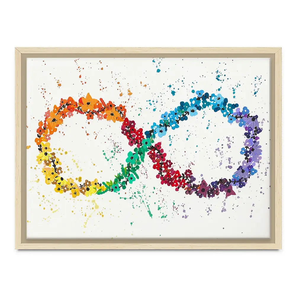 Neurodiversity Canvas Print Neurodiversity Canvas Print wall art product Emma LC Art