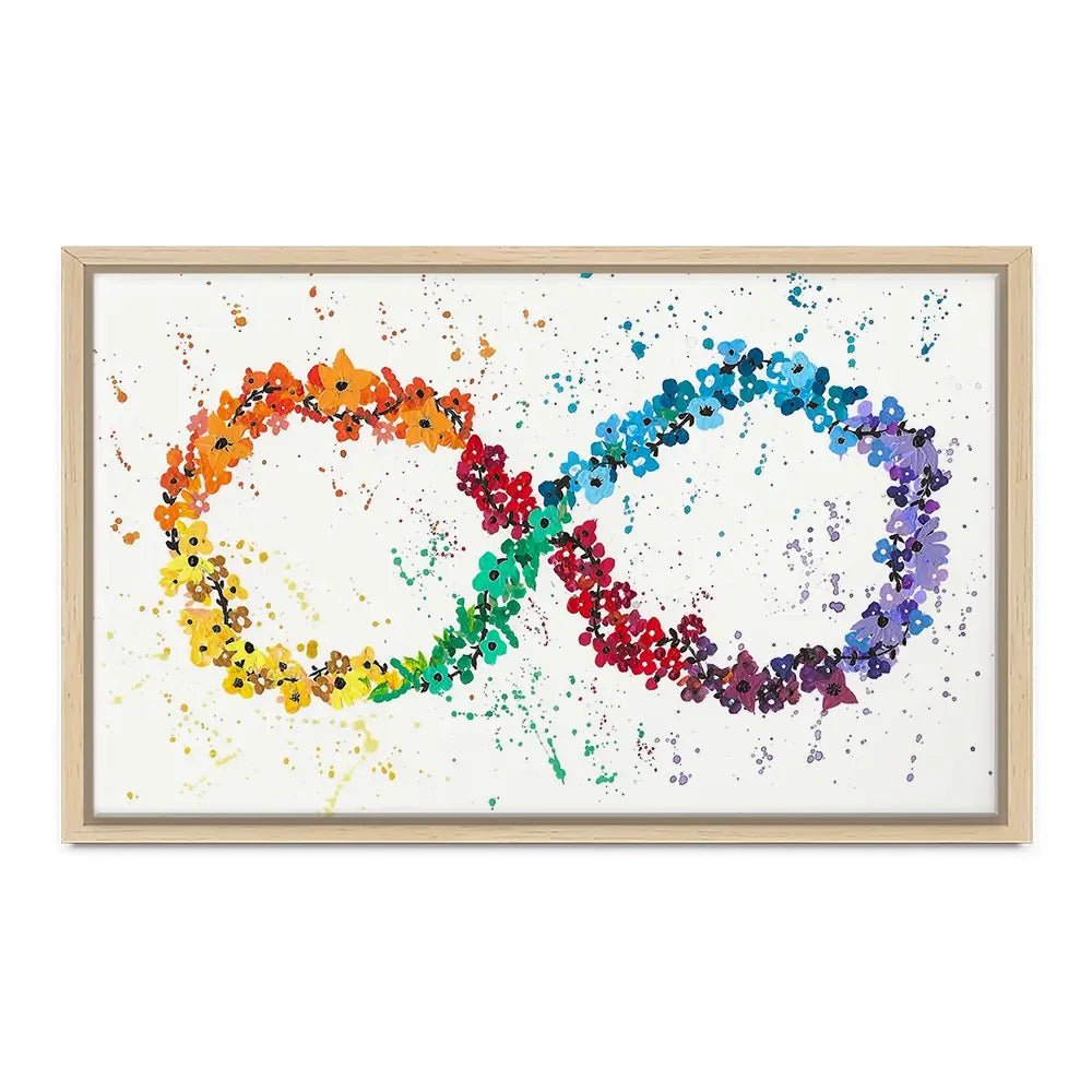 Neurodiversity Canvas Print Neurodiversity Canvas Print wall art product Emma LC Art