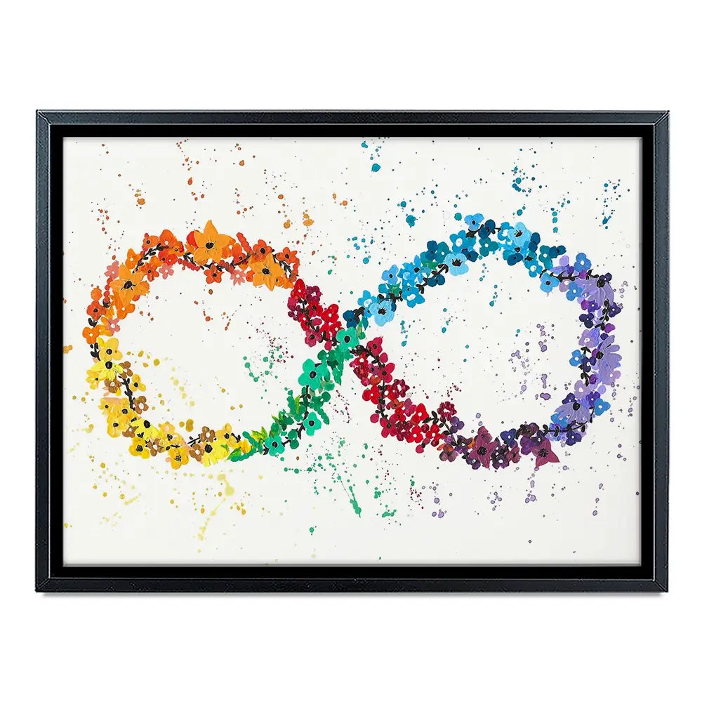 Neurodiversity Canvas Print Neurodiversity Canvas Print wall art product Emma LC Art