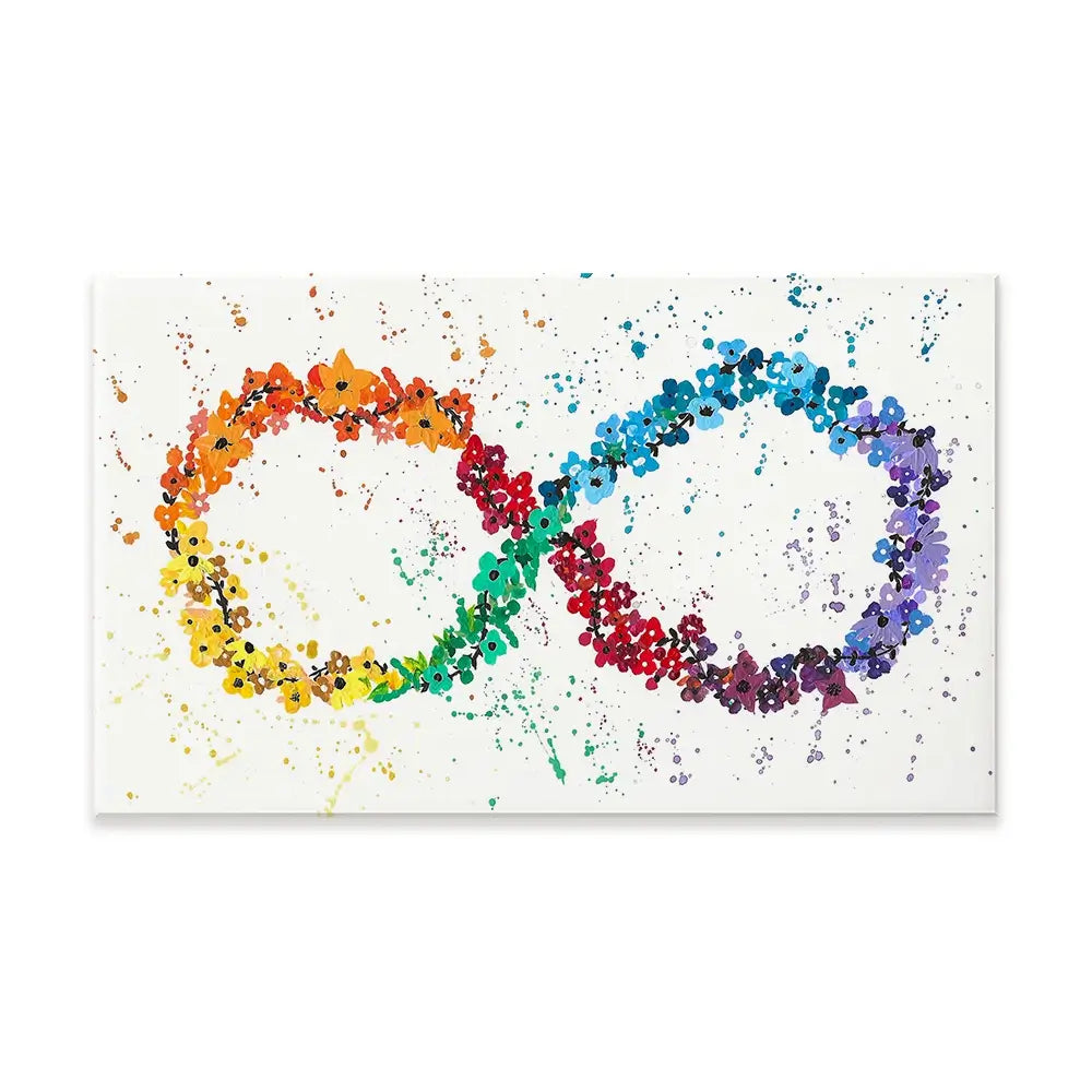 Neurodiversity Canvas Print Neurodiversity Canvas Print wall art product Emma LC Art
