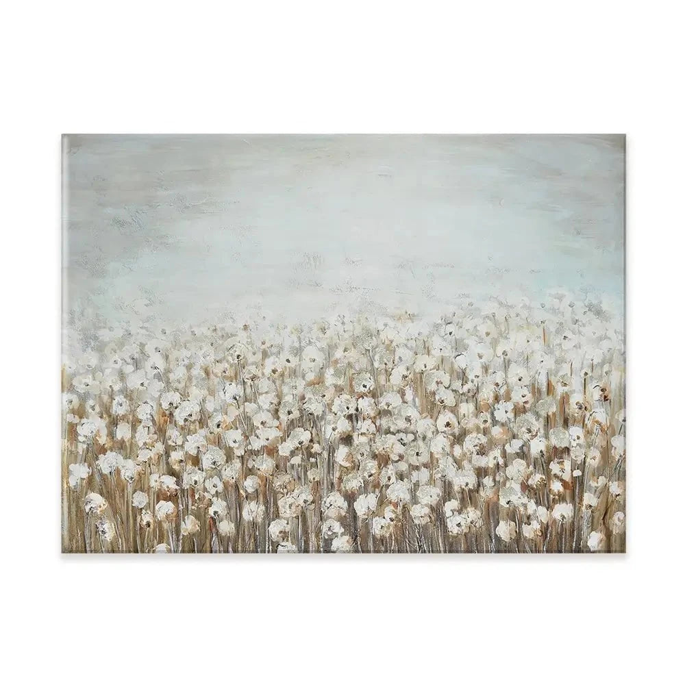Neutral Florals Canvas Print Neutral Florals Canvas Print wall art product CHENYU ARTS / Shutterstock