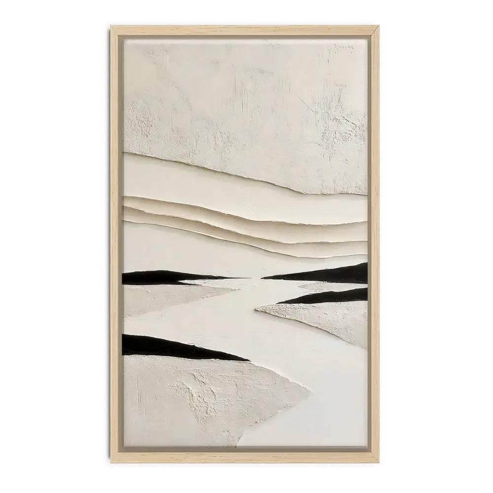 Neutral Path Canvas Print Neutral Path Canvas Print wall art product LSR Design Studio - Independent