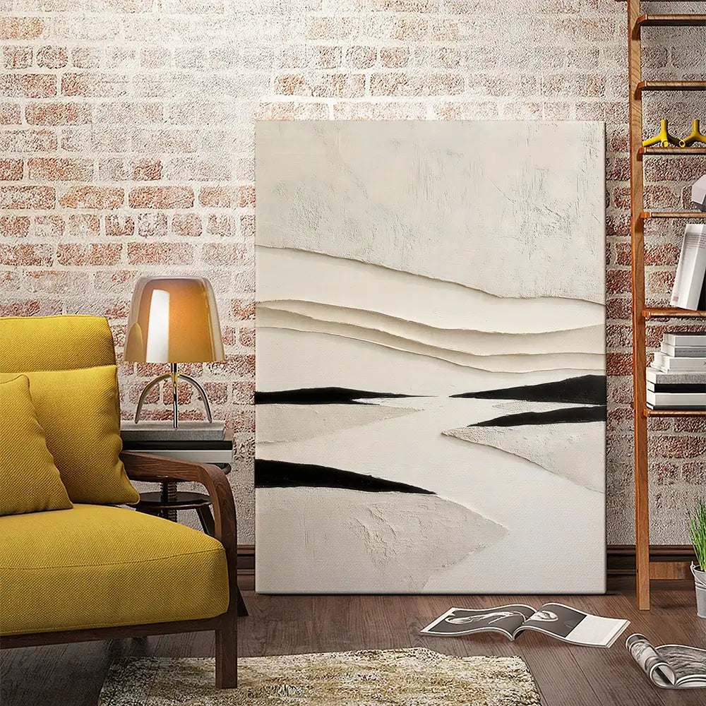 Neutral Path Canvas Print Neutral Path Canvas Print wall art product LSR Design Studio - Independent