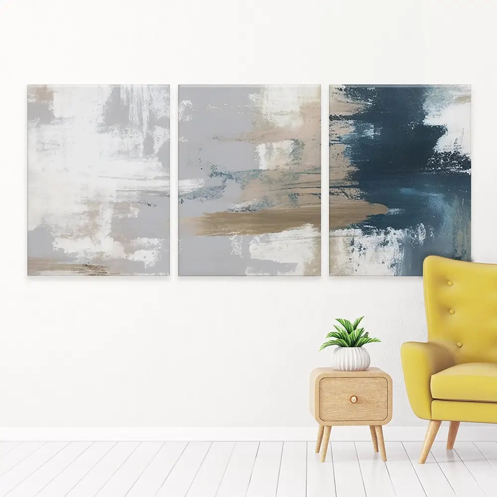 Neutrals Trio Canvas Print Neutrals Trio Canvas Print wall art product jesseyy / Shutterstock