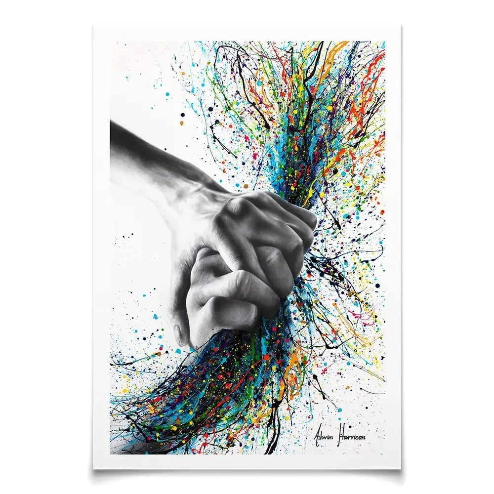 Never Let Go Art Print Never Let Go Art Print wall art product Ashvin Harrison
