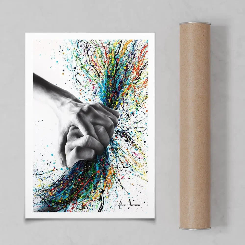 Never Let Go Art Print Never Let Go Art Print wall art product Ashvin Harrison