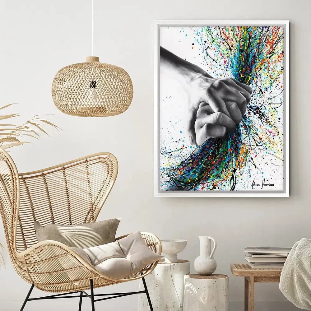 Never Let Go Canvas Print Never Let Go Canvas Print wall art product Ashvin Harrison