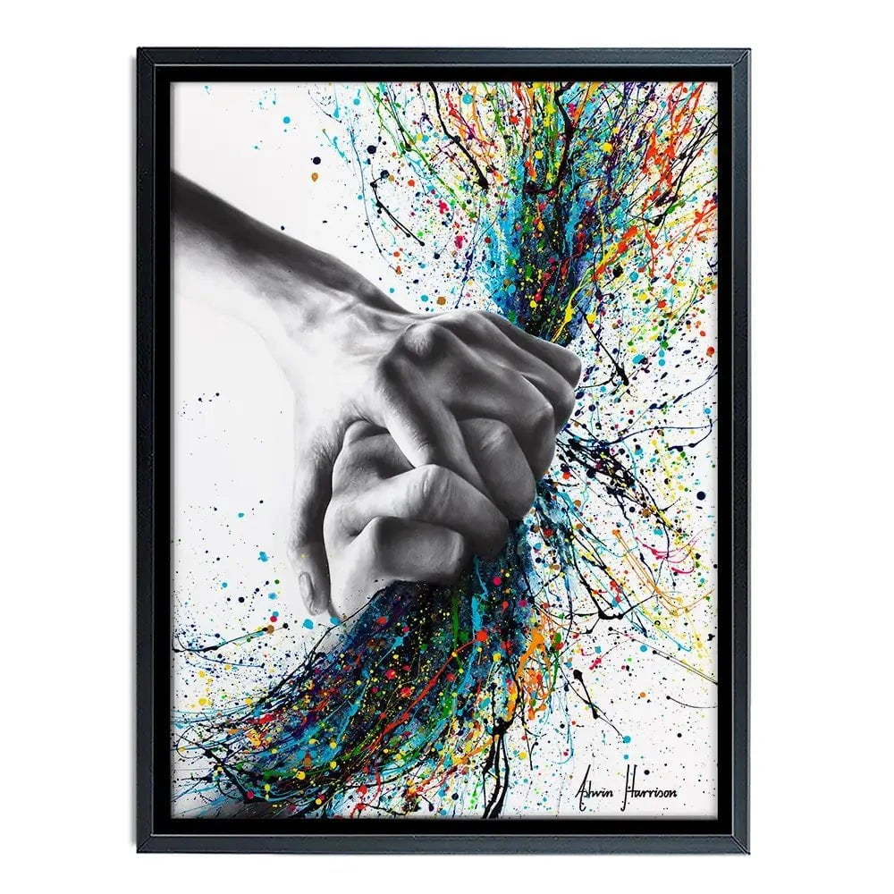 Never Let Go Canvas Print Never Let Go Canvas Print wall art product Ashvin Harrison