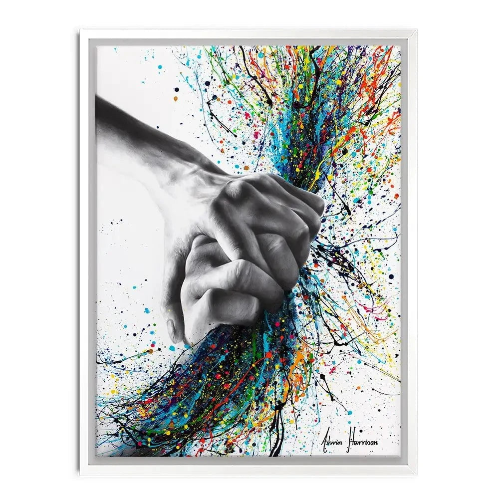 Never Let Go Canvas Print Never Let Go Canvas Print wall art product Ashvin Harrison
