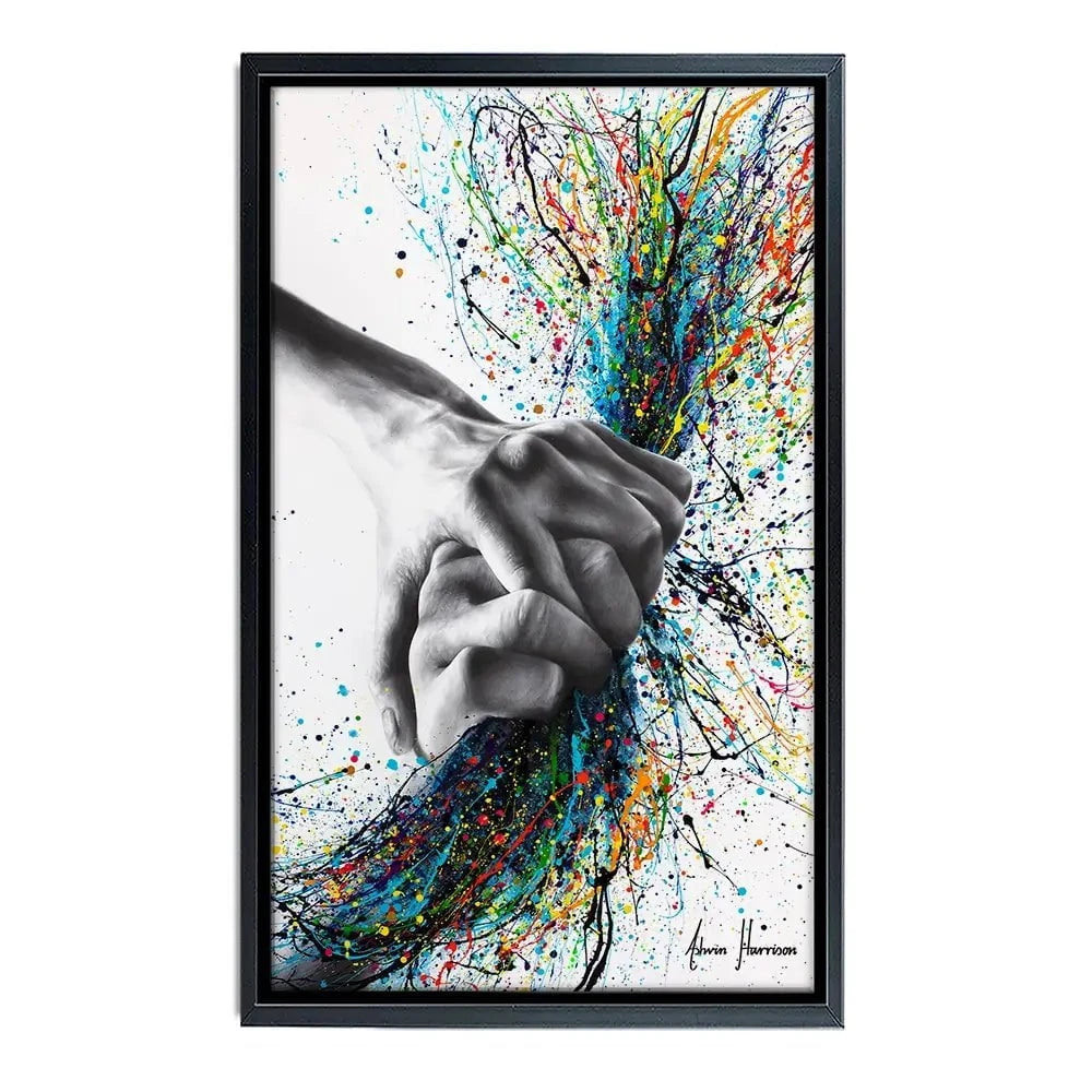 Never Let Go Canvas Print Never Let Go Canvas Print wall art product Ashvin Harrison