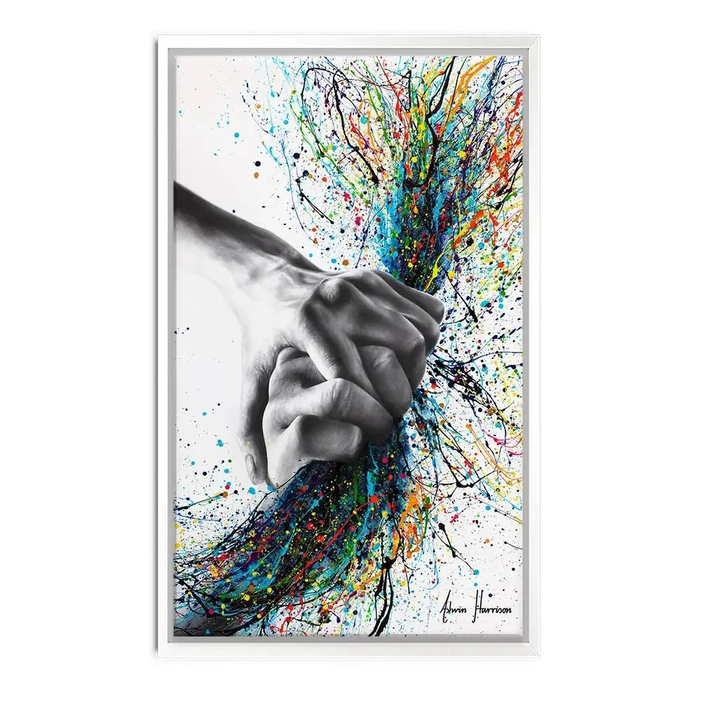 Never Let Go Canvas Print Never Let Go Canvas Print wall art product Ashvin Harrison