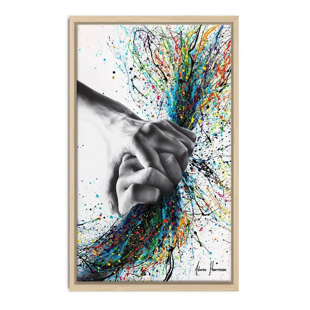 Never Let Go Canvas Print Never Let Go Canvas Print wall art product Ashvin Harrison