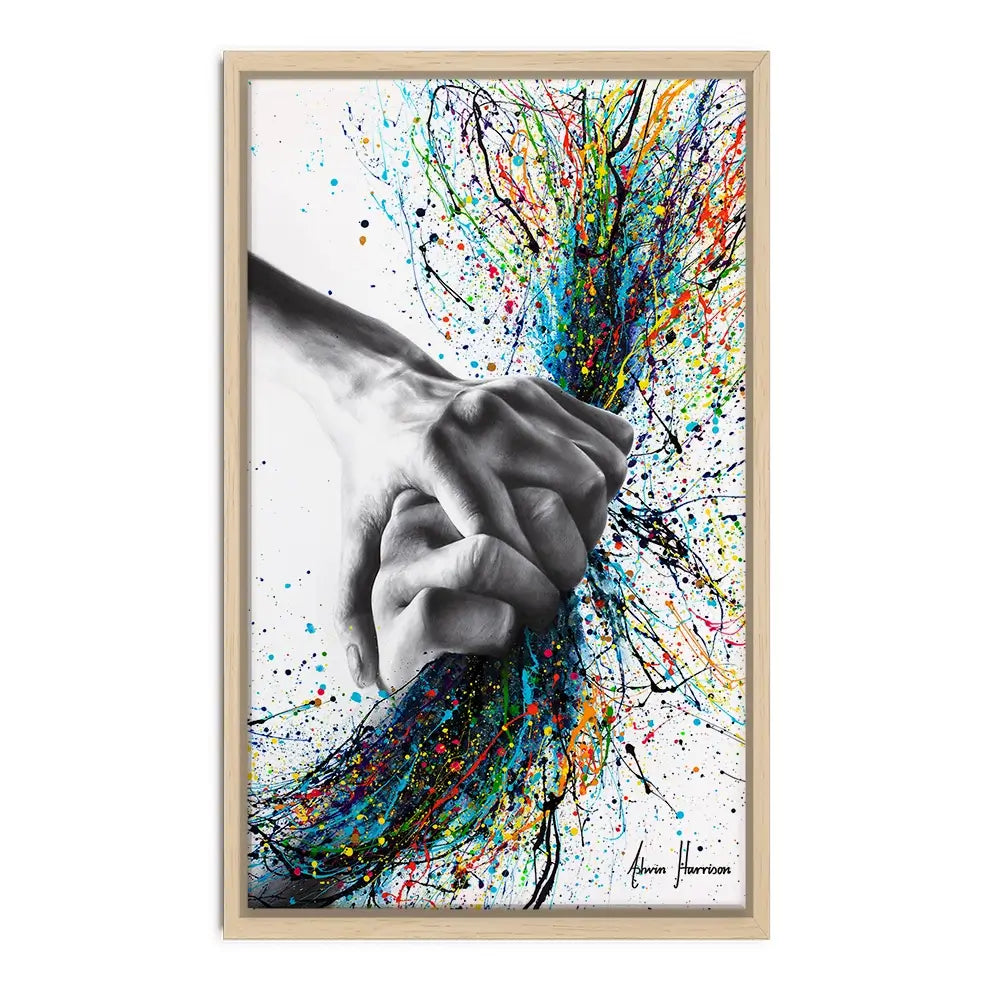 Never Let Go Oversized Canvas Print Never Let Go Oversized Canvas Print wall art product Ashvin Harrison
