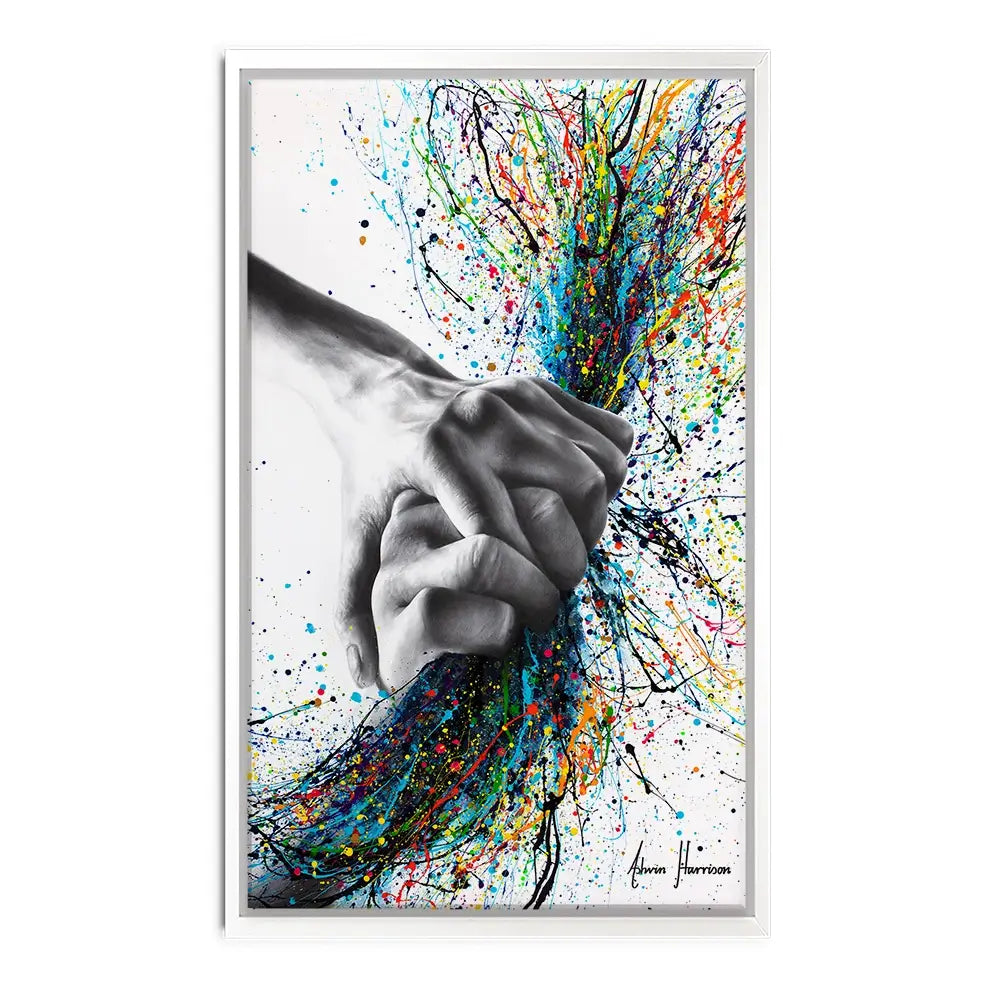 Never Let Go Oversized Canvas Print Never Let Go Oversized Canvas Print wall art product Ashvin Harrison