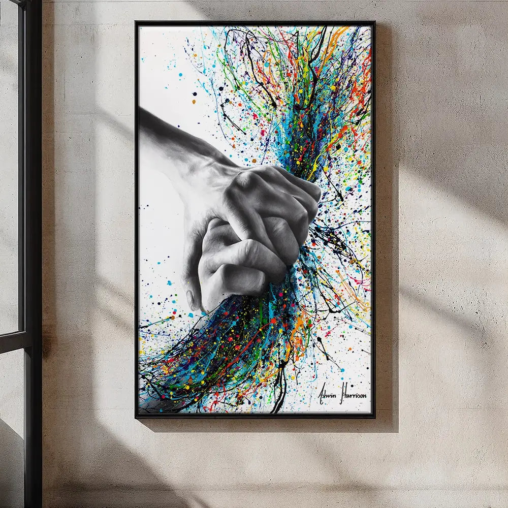 Never Let Go Oversized Canvas Print Never Let Go Oversized Canvas Print wall art product Ashvin Harrison
