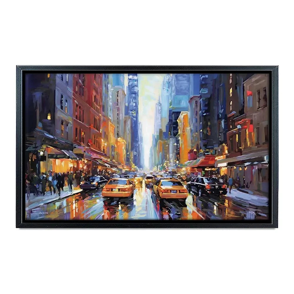 New York City Canvas Print New York City Canvas Print wall art product Leon Devenice