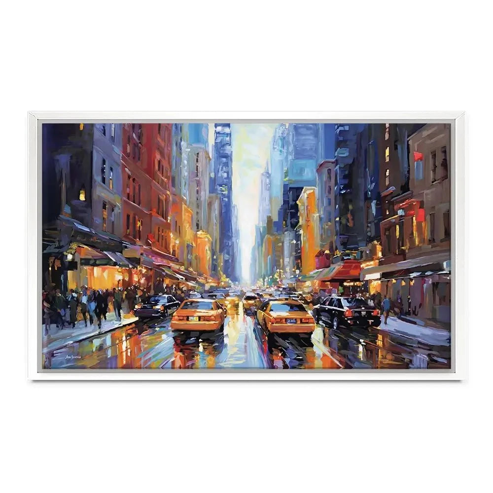 New York City Canvas Print New York City Canvas Print wall art product Leon Devenice