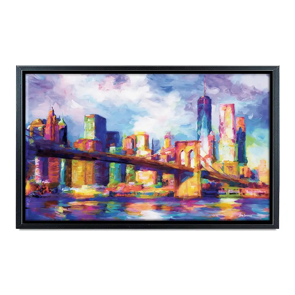 New York City Impressions Canvas Print New York City Impressions Canvas Print wall art product Leon Devenice