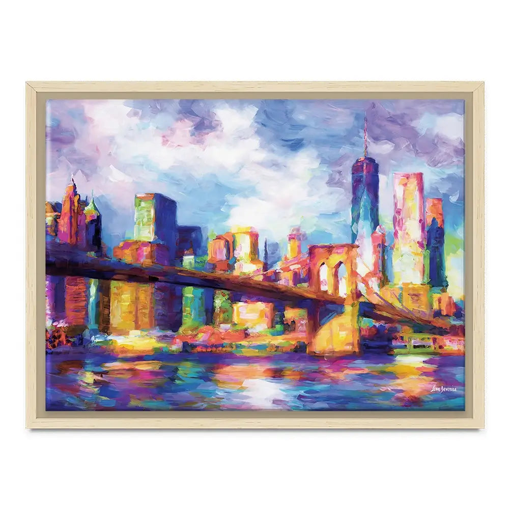 New York City Impressions Canvas Print New York City Impressions Canvas Print wall art product Leon Devenice