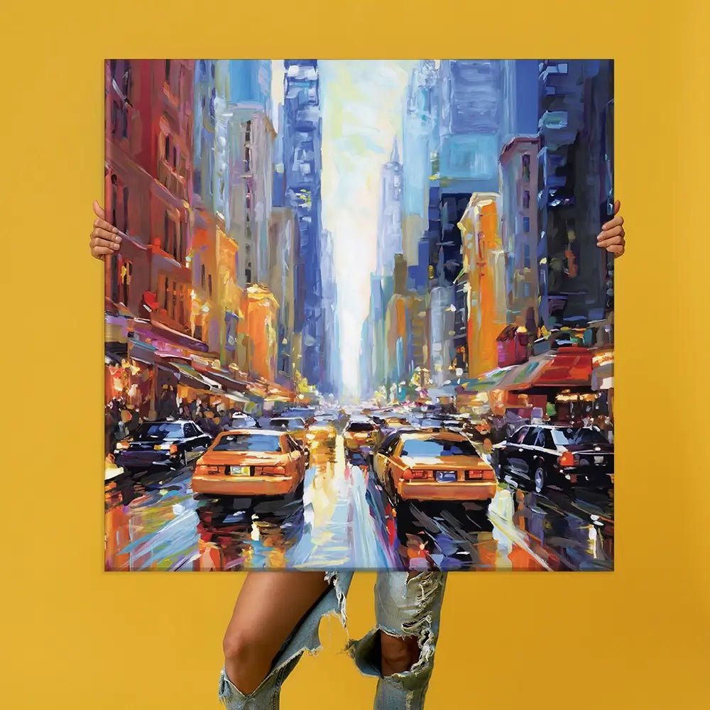 New York City Oversized Canvas Print New York City Oversized Canvas Print wall art product Art Print Shop