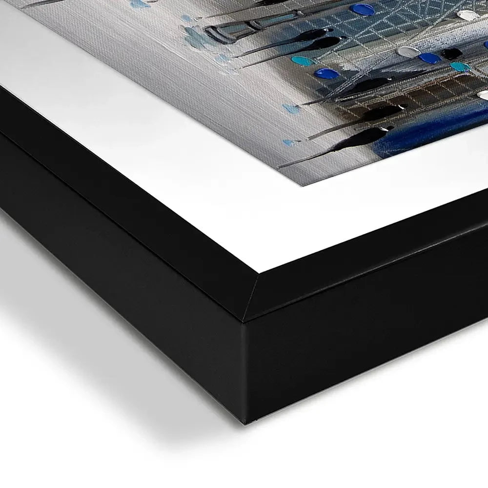 Night City Park Framed Art Print Night City Park Framed Art Print wall art product Ekaterina Ermilkina