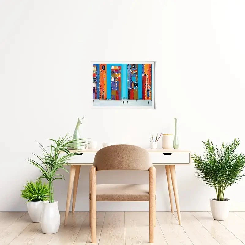 Night Out Art Print Night Out Art Print wall art product Ekaterina Ermilkina