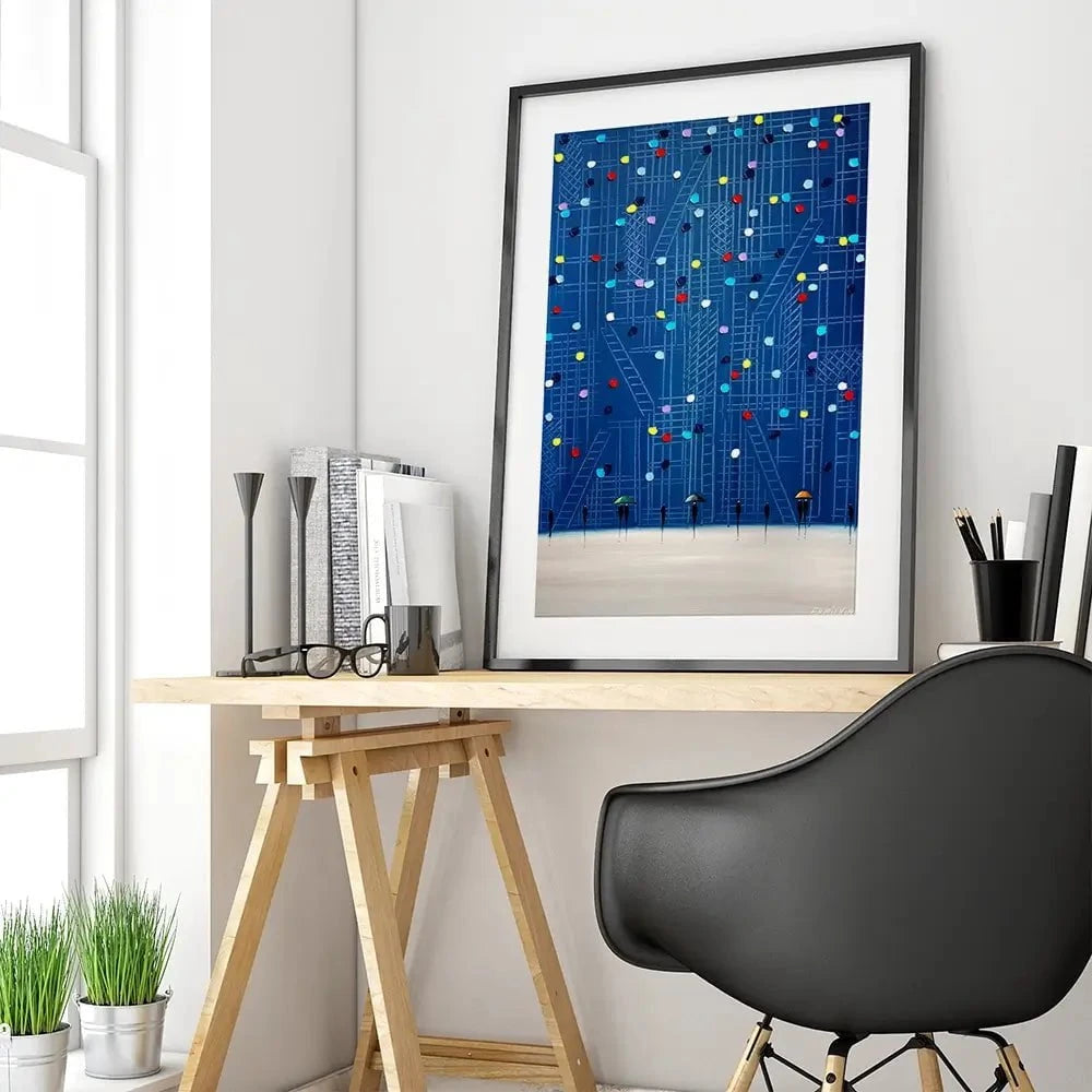 Noir Framed Art Print Noir Framed Art Print wall art product Ekaterina Ermilkina