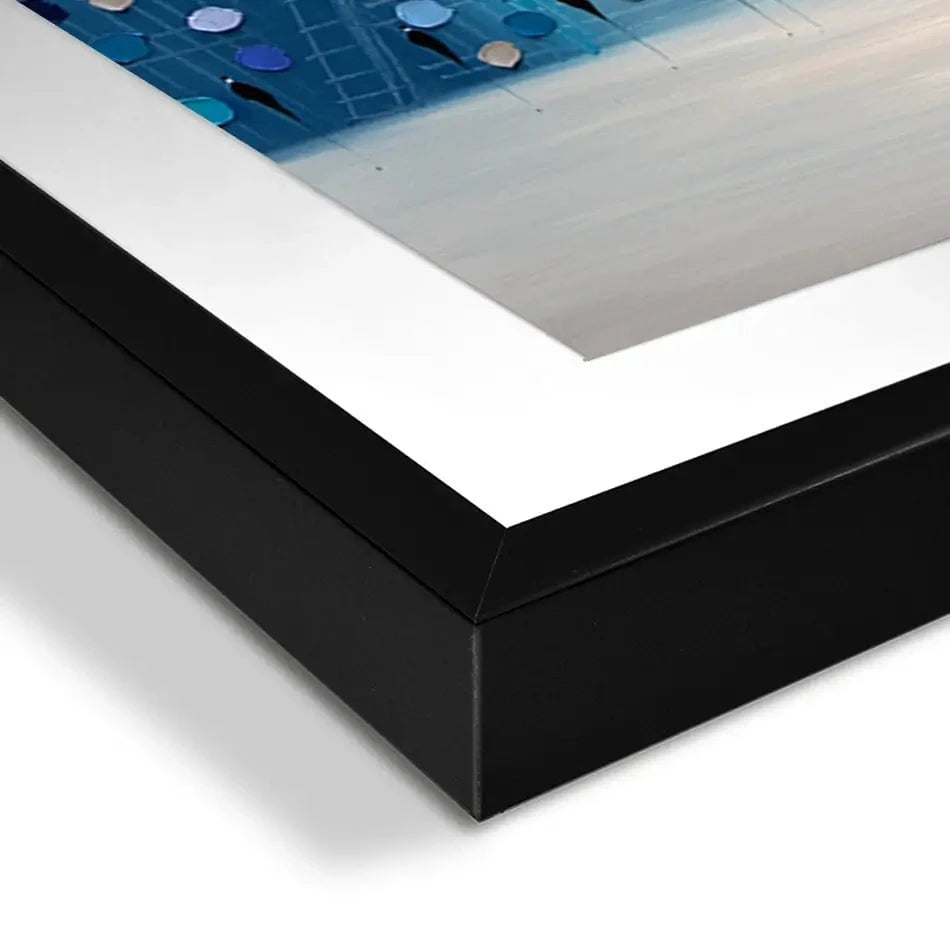 Noir Night Framed Art Print Trio Noir Night Framed Art Print Trio wall art product Ekaterina Ermilkina