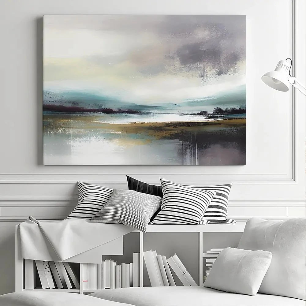 Nordic Landscape Canvas Print Nordic Landscape Canvas Print wall art product jesseyy / Shutterstock