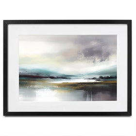 Nordic Landscape Framed Art Print Nordic Landscape Framed Art Print wall art product jesseyy / Shutterstock