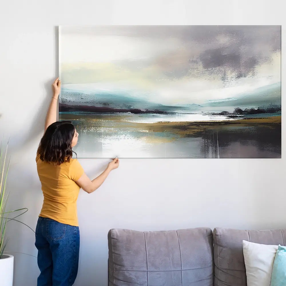 Nordic Landscape Oversized Canvas Print Nordic Landscape Oversized Canvas Print wall art product Art Print Shop