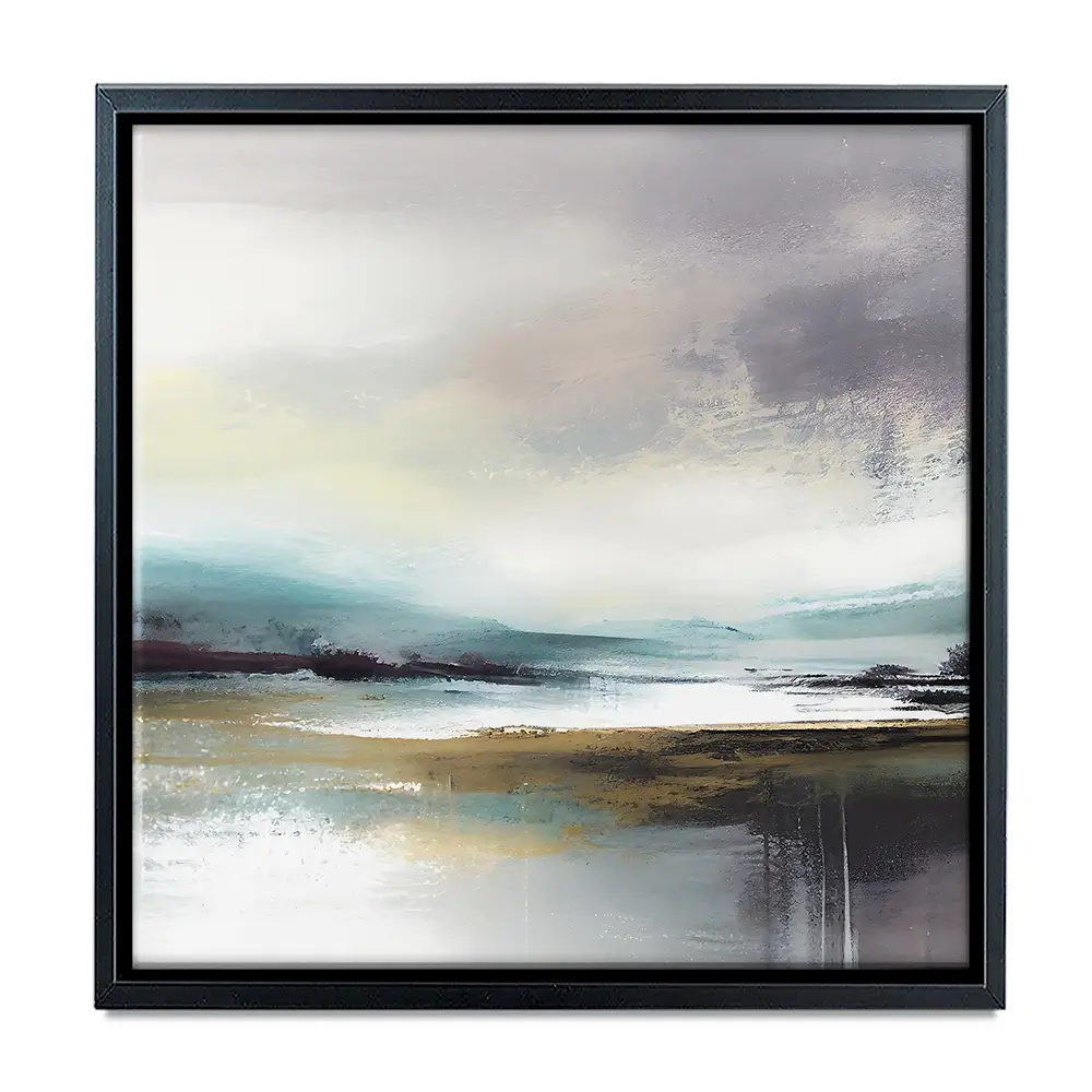 Nordic Landscape Square Canvas Print Nordic Landscape Square Canvas Print wall art product jesseyy / Shutterstock