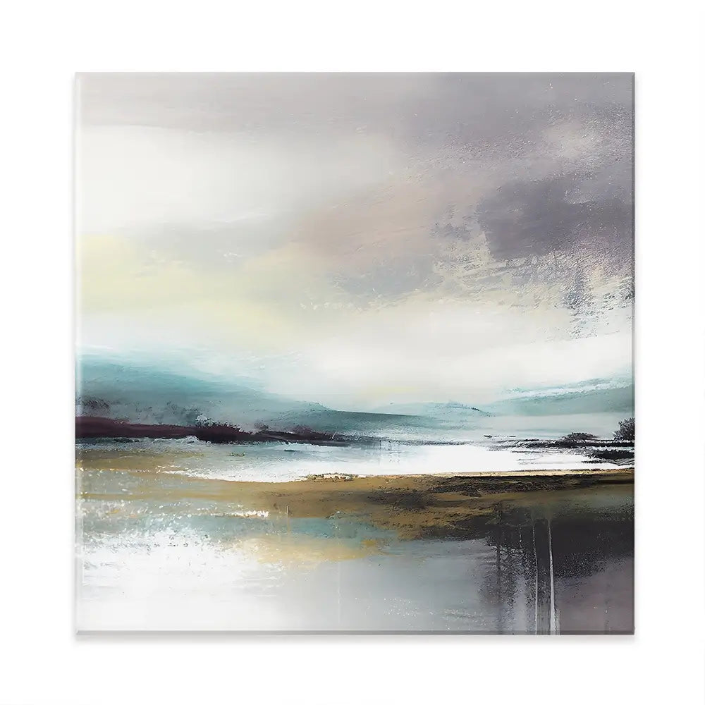 Nordic Landscape Square Canvas Print Nordic Landscape Square Canvas Print wall art product jesseyy / Shutterstock