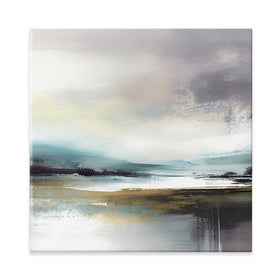 Nordic Landscape Square Canvas Print Nordic Landscape Square Canvas Print wall art product jesseyy / Shutterstock
