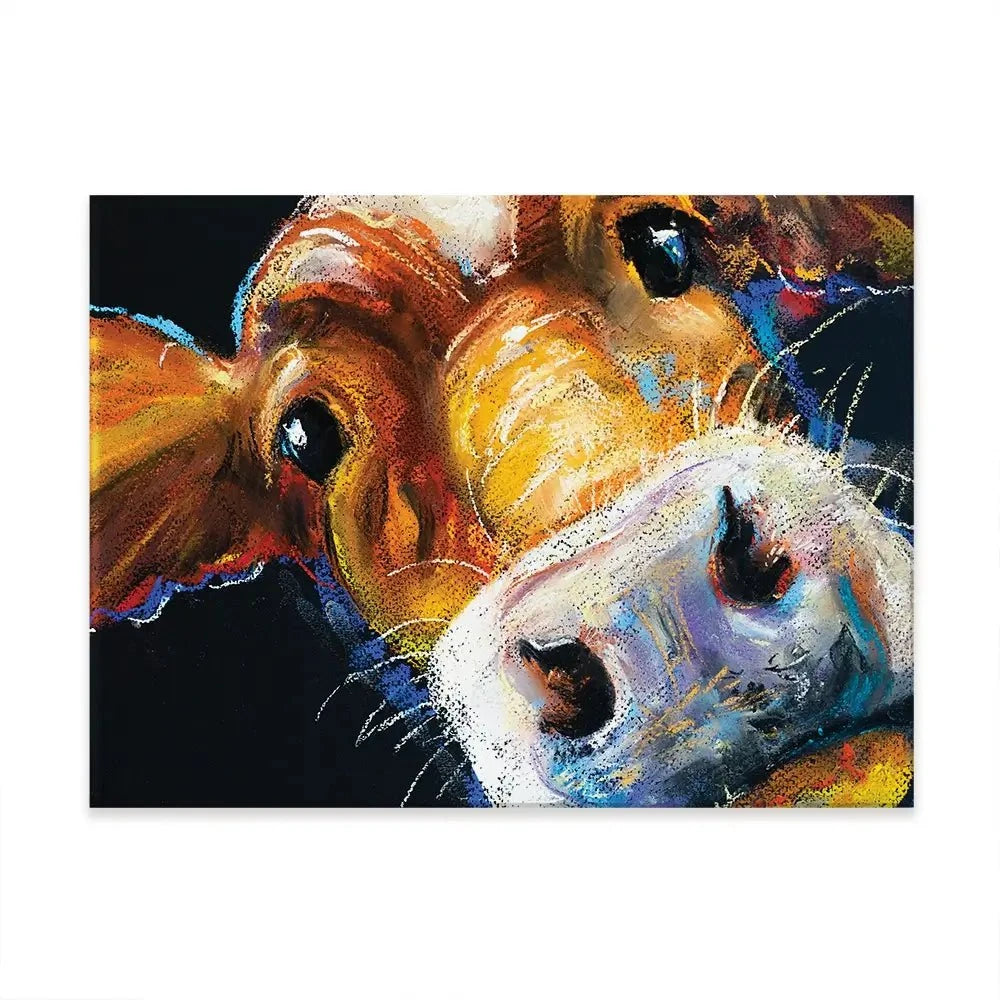 Nosy Cow Canvas Print Nosy Cow Canvas Print wall art product Ivailo Nikolov / Shutterstock