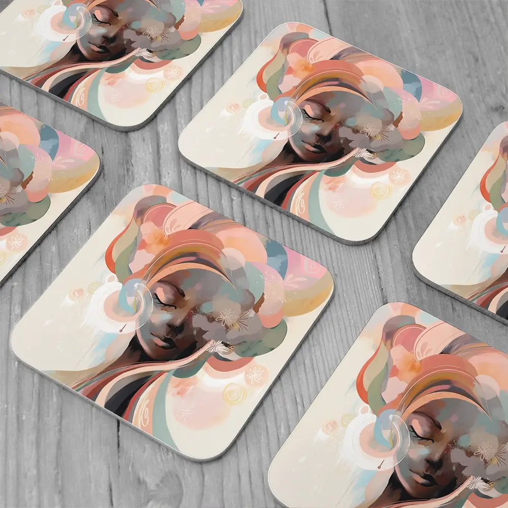 Nyla Blossom Coaster Set Nyla Blossom Coaster Set wall art product Bella Eve