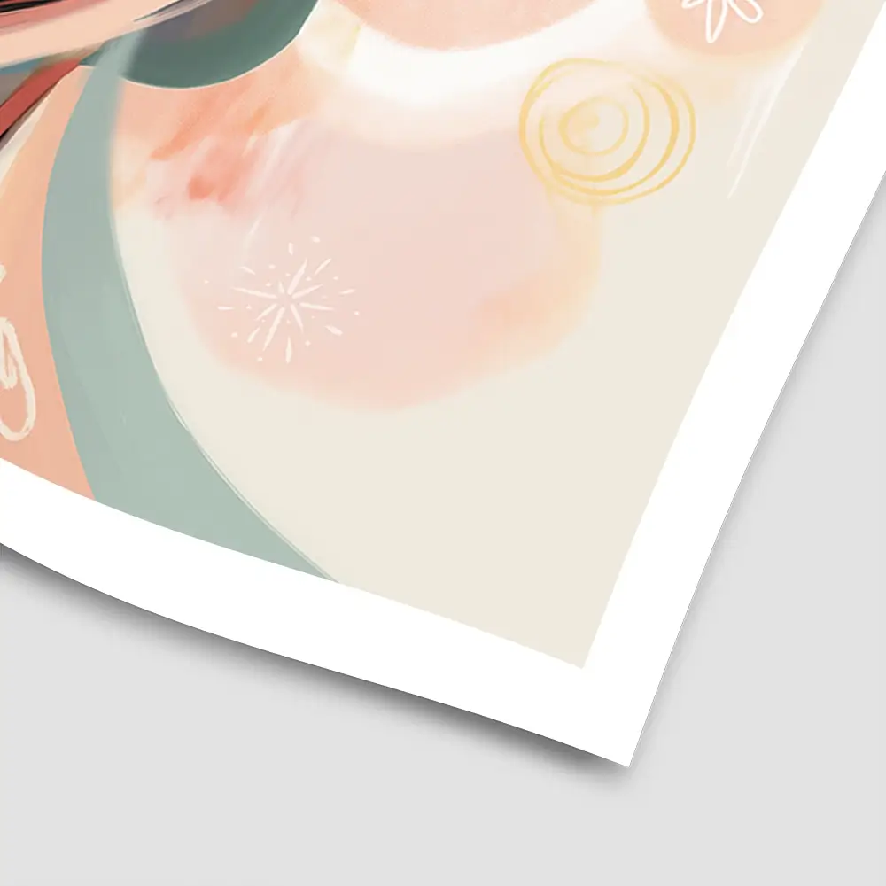 Nyla Blossom Square Art Print Nyla Blossom Square Art Print wall art product Bella Eve
