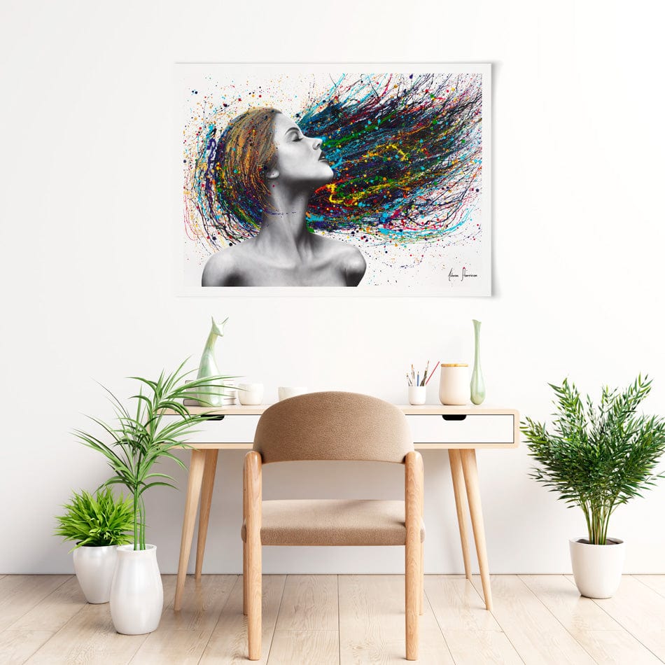 Obsidian Art Print wall art product Ashvin Harrison