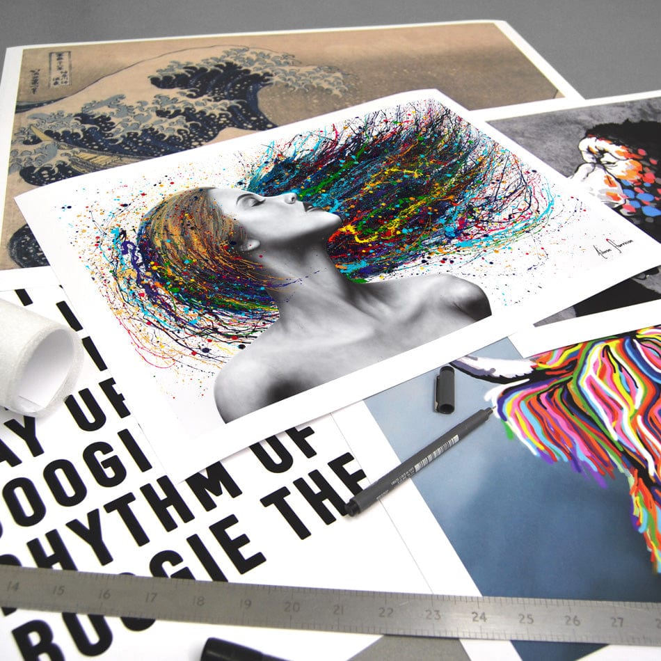 Obsidian Art Print wall art product Ashvin Harrison