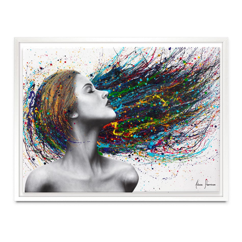 Obsidian Canvas Print wall art product Ashvin Harrison