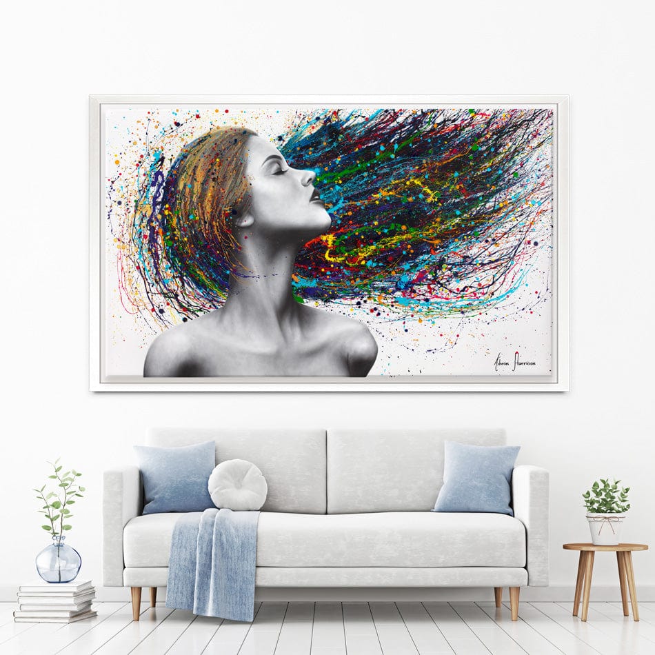 Obsidian Canvas Print wall art product Ashvin Harrison